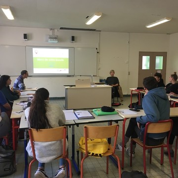 Rencontre avec les élèves de BPREH du CEZ de Rambouillet